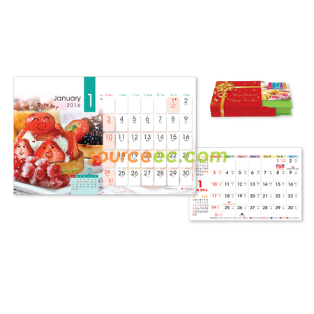 Customization Table Calendar Corporate Gifts