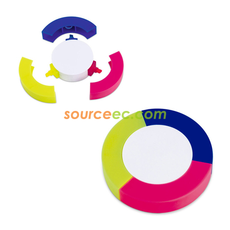 Customization 3 Color Fluorescent Pen Corporate Gifts