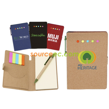 Eco Memo Pad With Pen