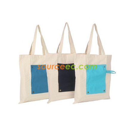 Fancy Canvas Foldable Bag 