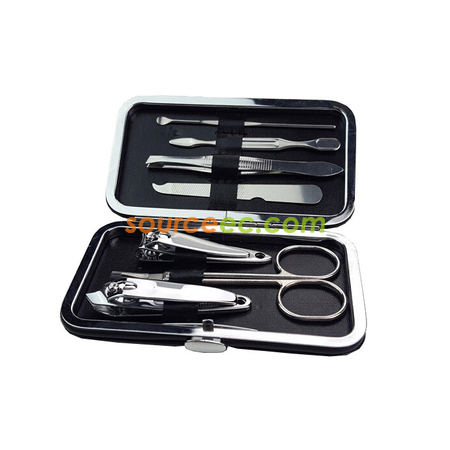 Customization PU Leather Manicure Set Corporate Gifts