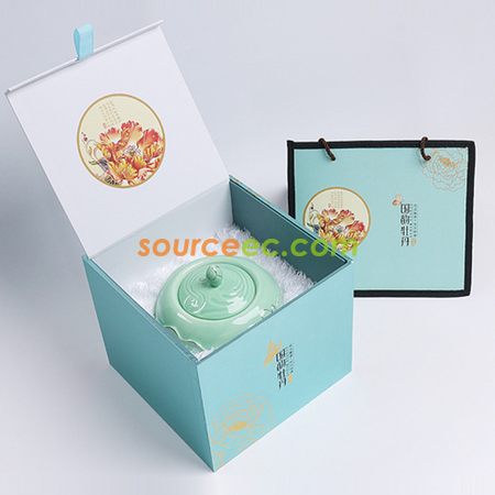 Customization Ceramic Tea Canister Corporate Gifts