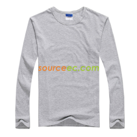 Customization Pure Color Long Sleeve Polo Shirt Corporate Gifts