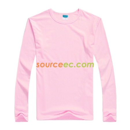 Customization Pure Color Long Sleeve Polo Shirt Corporate Gifts