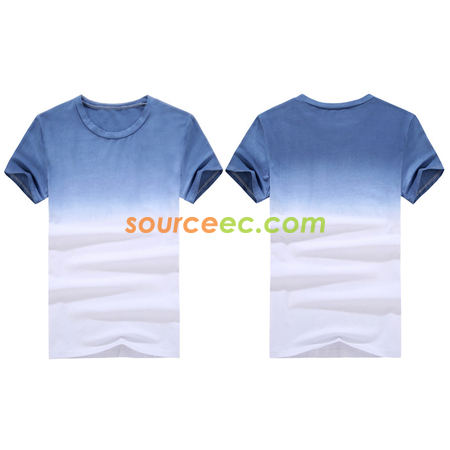 Gradient Colors Printed T-Shirt