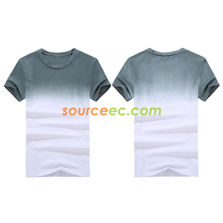 Customization Gradient Colors Printed T-Shirt Corporate Gifts