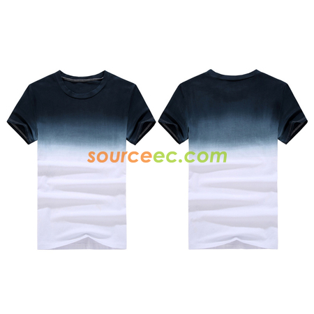 Customization Gradient Colors Printed T-Shirt Corporate Gifts