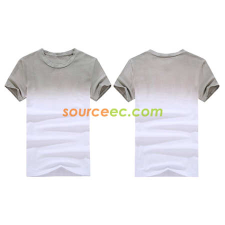 Customization Gradient Colors Printed T-Shirt Corporate Gifts