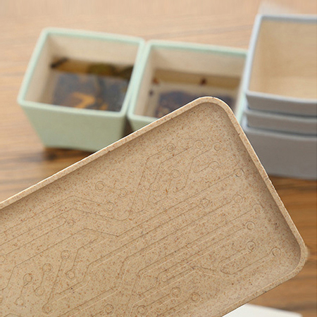 Customization Wheat Straw Cup Set Corporate Gifts