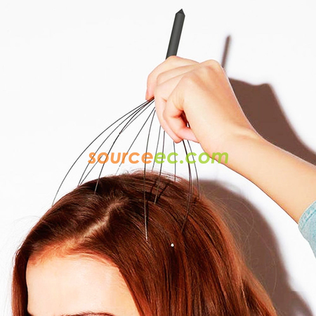 Customization Hand Held Scalp Head Massager Corporate Gifts