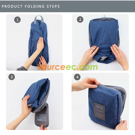 Customization Folding Extra Backpack Corporate Gifts