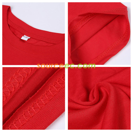 Customization Short Sleeve Crew Neck T-Shirt Corporate Gifts