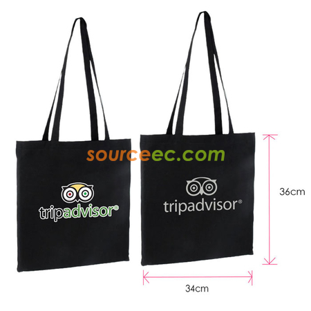 Black Cotton Bag (5oz)