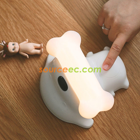 Customization Puppy LED Night Light Corporate Gifts