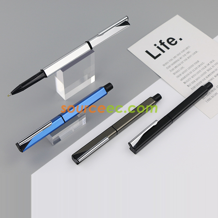 Customization Metal Gel Pen with Cap Corporate Gifts