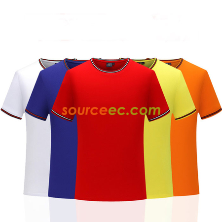 Customization Threaded Collar T Shirt Corporate Gifts