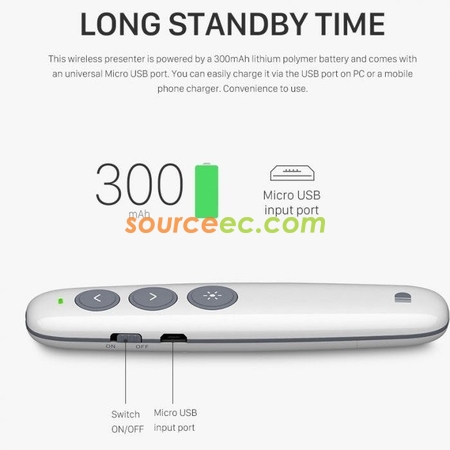 Customization Spoti Rechargeable Wireless Presenter Corporate Gifts
