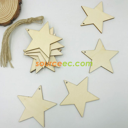 Customization Wooden Christmas Decorations Corporate Gifts