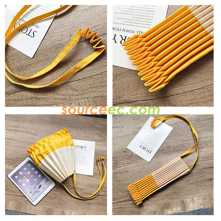 Customization Pleated-design Canvas Bag Corporate Gifts