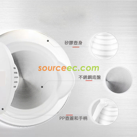 Customization 600ML Silicone Folding Electric Kettle Corporate Gifts