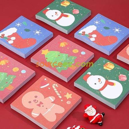 Customization Christmas Sticky Notepad Corporate Gifts