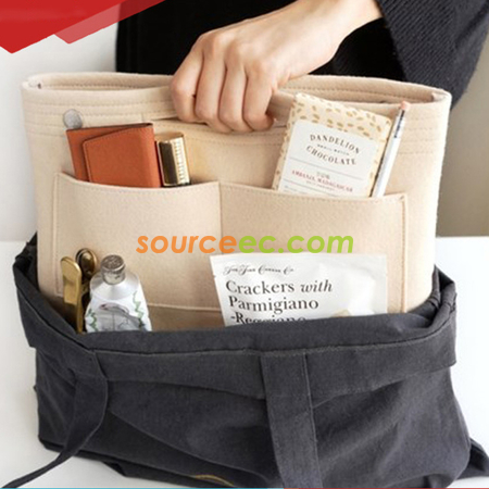 Customization Felt Multifunctional Cosmetic Bag Corporate Gifts