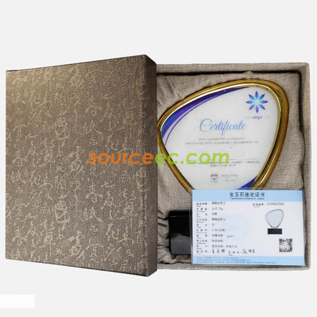 Customization Creative Metal Jade Crystal Trophy Corporate Gifts