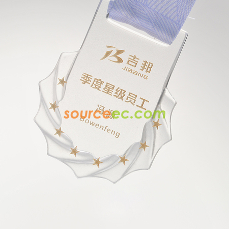 Customization Glass Medal Corporate Gifts