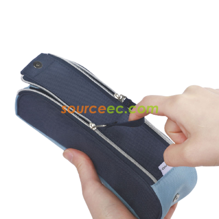 Customization Double Zipper Pencil Case Corporate Gifts