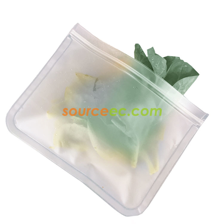 Customization Reusable Zip-Lock Food Storage Bag Corporate Gifts