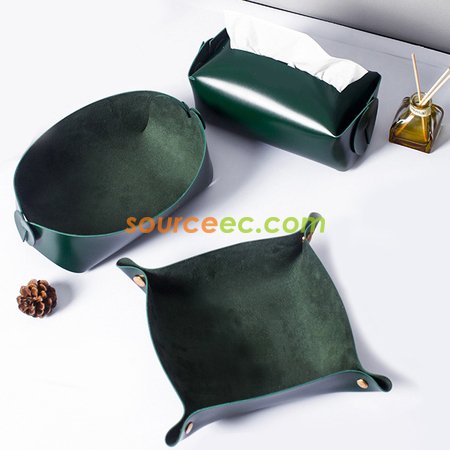 Customization PU Storage Box Set Corporate Gifts