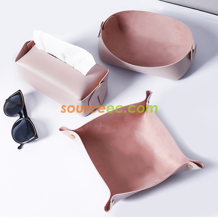 Customization PU Storage Box Set Corporate Gifts