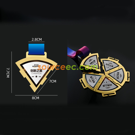 Customization Combination Metal Medal Corporate Gifts