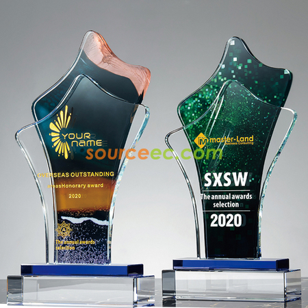 Customization Crystal Trophy Corporate Gifts