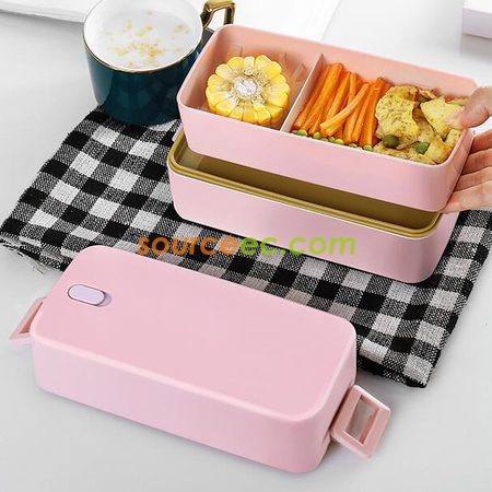 Customization Double Layer Japanese Bento Box Corporate Gifts