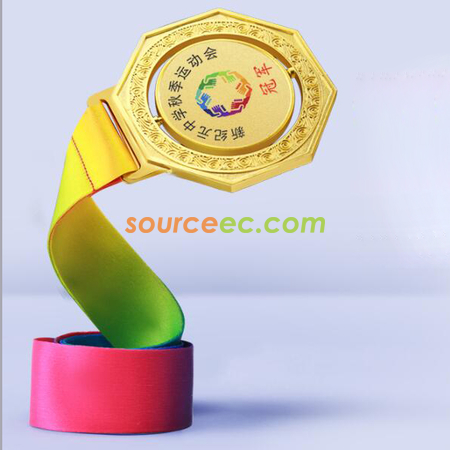 Customization Revolving football Medal Corporate Gifts