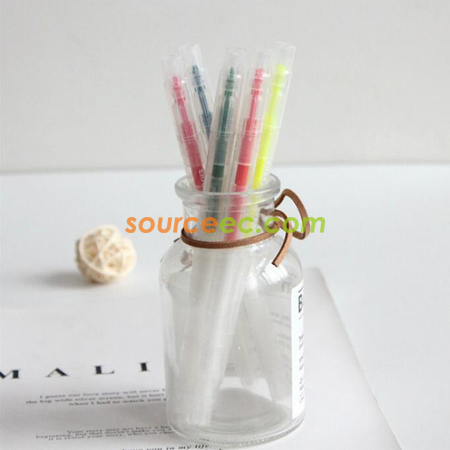 Customization Erasable Double-Headed Highlighter 5-Color Set Corporate Gifts