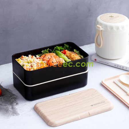 Customization Double layer Bento Box Corporate Gifts