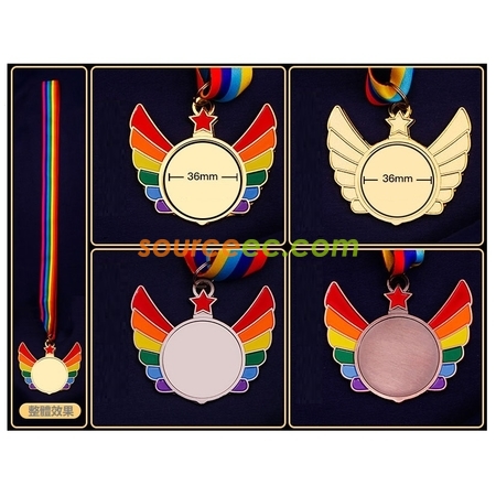 Colorful Medal