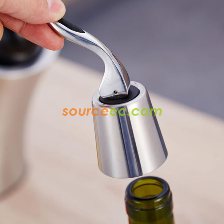 Customization Stainless Steel Red Wine Stopper Corporate Gifts