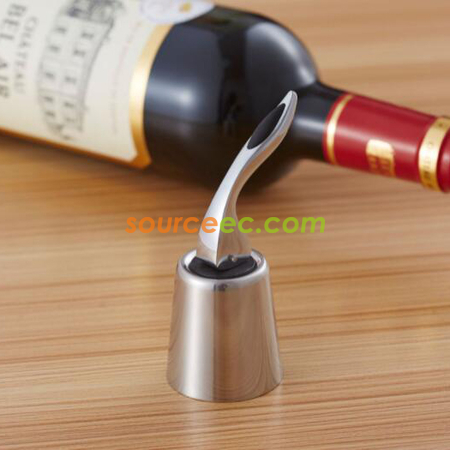 Customization Stainless Steel Red Wine Stopper Corporate Gifts