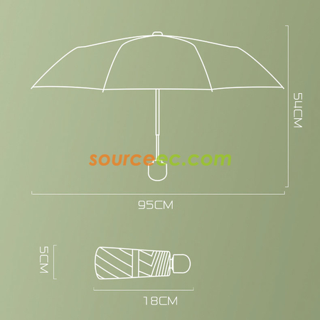 Customization Five-folding Umbrella Corporate Gifts