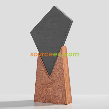 Customization Wood Inkstone Trophy Corporate Gifts