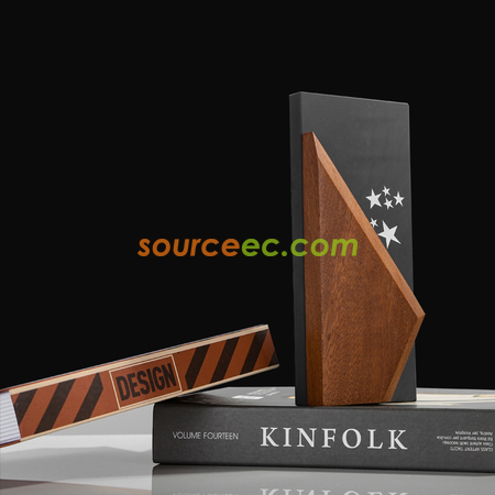 Customization Wood Inkstone Trophy Corporate Gifts