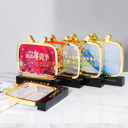 Customization Metal Crystal Trophy Corporate Gifts