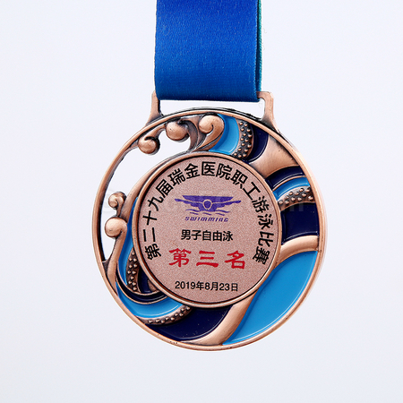 Customization Surfing Wave Medal Corporate Gifts