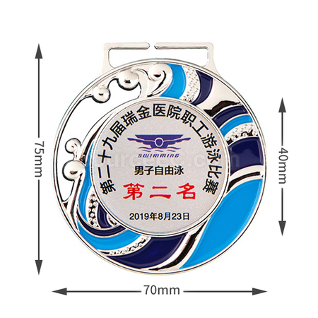 Customization Surfing Wave Medal Corporate Gifts