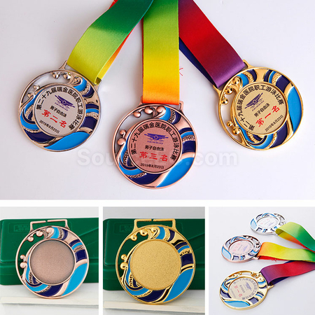 Customization Surfing Wave Medal Corporate Gifts