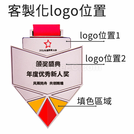 Customization Combination Metal Medal Corporate Gifts