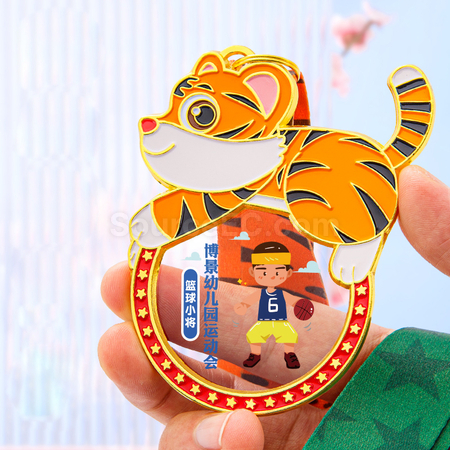 Customization Year Of The Tiger Metal Medal Corporate Gifts